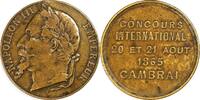France Jeton Napoleon III. (1852-1870) - Concours International Cambrai -