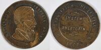 France Jeton Universal Exposition Paris - American System -
