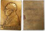 Belgium Plaquette K.J Calewaert - Bisschop Van Gent - by Brackenier -