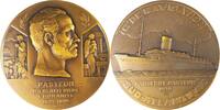 France Medal Compagnie de Navigation Sud-Atlantique, the ocean liner Pasteur - by Bazin -