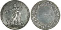 Netherlands Silver Prize medal ND (+- 1850) Society for Agriculture and Botany in Utrecht - by Van der Kellen EF ( some scratches)
