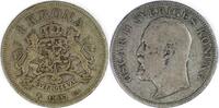 1 Krona 1907 Sweden Oscar II VF-