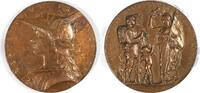France Medal Pour la patrie / The winged Republic - Louis-Oscar Roty -