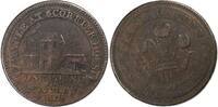 Cornish Penny 1812 Great Britain Scorrier House F/VF