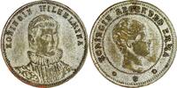 Netherlands Medal Queen Regent Emma and Queen Wilhelmina of the Netherlands - Rare -
