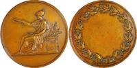 Belgium Historical medal Prize/award - Allegorical figure with laurel wreaths - by Brenet -