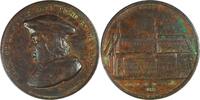 Belgium Historical medal Erard de la MARCK - palais des princes evêques de Liege (Luttich) L. Jehotte -