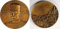 Belgium  WWI Medal Honouring General Leman, Defender of Liège - by Huguenin VF+
