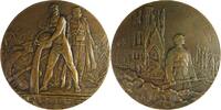 Belgium Medal 1918 WWI - Battles of the Yser and Ypres – by Ch. Samuel EF