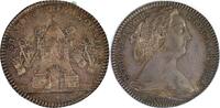Austrian Netherlands Medal Empress Maria Theresa - States of Tournai by J. Duvivier -