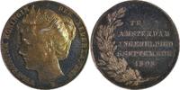 Netherlands Medal Inauguration Queen Wilhelmina - H. Baars / Menger -