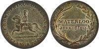 Netherlands Medal THE CROWN PRINCE OF ORANGE AT WATERLOO 1815 -