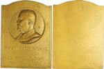 Belgium Plaquette Frans Delporte, Professor of Gynaecology – by A. Bonnetain -
