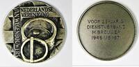 Netherlands Medal/penning Dutch Union of roadworkers. 25 years of service of M.Brouwer -