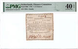 The Netherlands 1 1/2 stuiver 1795 recepis Gouda PMG 40 EPQ
