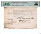 The Netherlands 1 gulden 2 stuivers en 8 penningen 1795 recepis Schiedam PMG 35