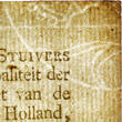 The Netherlands 1 gulden 2 stuivers en 8 penningen 1795 recepis Schiedam PMG 35