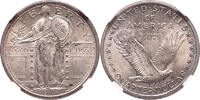 Quarter – Standing Liberty Quarter 1917 USA NGC MS 64 FH unz