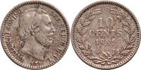 10 cent 1889 Willem III Pr- -