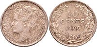 The Netherlands 10 cent 1906 Wilhelmina Pr -