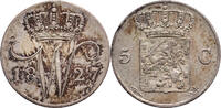 5 cent 1827U Willem I Pr+ -