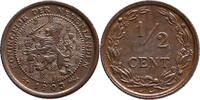 The Netherlands 1/2 cent 1903 Wilhelmina FDC- -
