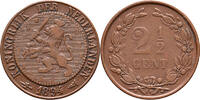 The Netherlands 2 1/2 cent 1894 Wilhelmina ZFr- -