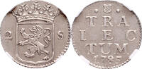 The Netherlands Dubbele wapenstuiver Utrecht 1785 NGC MS 63 -