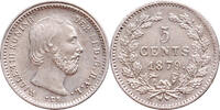 The Netherlands 5 cent 1879 Willem III FDC- -