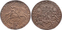 The Netherlands 1/2 zilveren rijder Utrecht 1786 PCGS MS 62 Vrijwel st