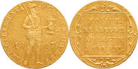 The Netherlands Gouden dukaat 1817 Willem I Pr vz