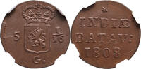 The Netherlands East Indies Duit 1808 Nederlands Indië 1808, Koninkrijk ... 130,00 EUR  zzgl. 13,50 EUR Versand
