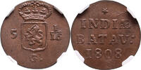 The Netherlands East Indies Duit 1808 Nederlands Indië 1808, Koninkrijk ... 225,00 EUR  zzgl. 13,50 EUR Versand