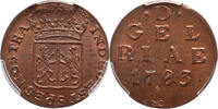 The Netherlands Duit Gelderland 1783 PCGS MS 63 BN -