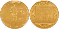 Gouden dukaat 1960 The Netherlands 1960 Juliana PCGS PL 66 Prooflike