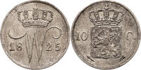 The Netherlands 10 cent 1825 Utrecht 1825U Willem I Pr- vz-