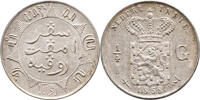 The Netherlands East Indies 1/4 gulden 1858 Nederlands Indi&euml; 1858 vz+ 140,00 EUR  zzgl. 15,00 EUR Versand