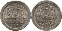 The Netherlands 5 cent 1908 1908 Wilhelmina PCGS MS 64 st 125,00 EUR  zzgl. 15,00 EUR Versand