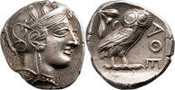 Ancient Greece AR Tetradrachm ca. 410 v. Chr Attica, Athens, ca. 410 BC vz
