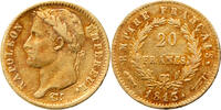 The Netherlands 20 francs 1813 Utrecht 1813U Napoleon I ZFr ss