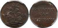 The Netherlands West Indies Duit 1764 Suriname 1764 PCGS MS 62 BN Vrijwe... 295,00 EUR  zzgl. 15,00 EUR Versand
