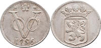 VOC Duit 1756 Holland VOC 1756 IN ZILVER vz- 450,00 EUR  zzgl. 15,00 EUR Versand