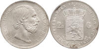 The Netherlands 2 1/2 gulden 1869 1869 Willem III PCGS MS 61 vz+ 475,00 EUR  zzgl. 15,00 EUR Versand
