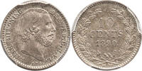 The Netherlands 10 cent 1890 1890 Willem III PCGS MS63 st 165,00 EUR  zzgl. 15,00 EUR Versand