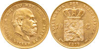 The Netherlands 10 gulden 1879 1879/77 Willem III Pr vz 1250,00 EUR  zzgl. 15,00 EUR Versand