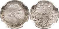 The Netherlands 5 cent 1879 1879 Willem III NGC MS 66 st 140,00 EUR  zzgl. 15,00 EUR Versand