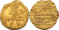 The Netherlands Gouden dukaat Utrecht 1718 ss+