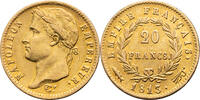 The Netherlands 20 francs 1813 Utrecht 1813U Napoleon I Pr- vz-