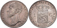 The Netherlands 1 gulden 1848 1848 Willem II UNC unz 225,00 EUR  zzgl. 15,00 EUR Versand