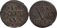 The Netherlands East Indies Duit 1814 Java Nederlands Indi&euml; 1814 NGC AU ... 125,00 EUR  zzgl. 15,00 EUR Versand